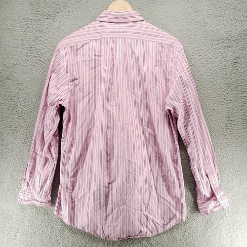 Ralph Lauren Hemd Herren Rosa 15,5 32/33 Gestreift Custom Fit Langarm - Bild 14 von 19