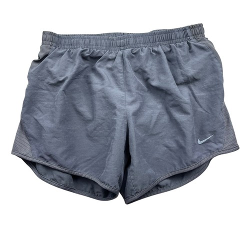 Nike Tempo Shorts Youth Large Gray Dri Fit Stretch Moisture Wicking Running - Picture 1 of 4