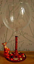 Disney Tigger - Handmade Large Glitter Gin Glass