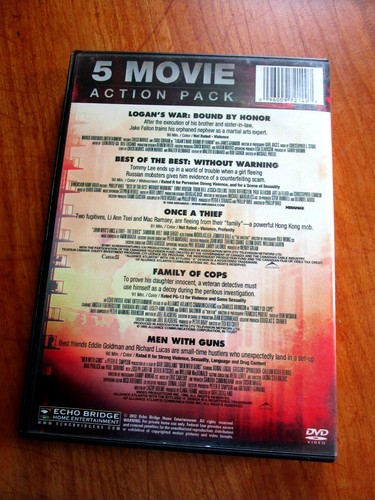 5 Movie Action Pack, Vol. 2 (DVD, 2012) - Very Good - Bild 2 von 4