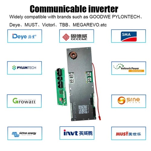 JK-PB2A16S20P Smart BMS 8S-16S 200A Li-Ion Lifepo4 Batterie Energie Wechselrichter BMS - Bild 16 von 19