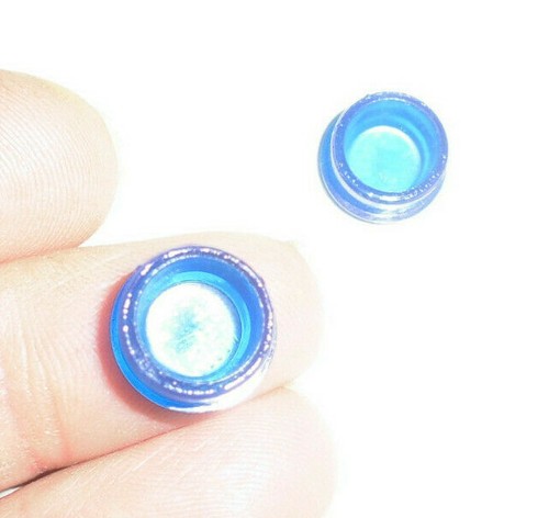 Control glass indicator light blue high beam for speedometer housing Tomos - Picture 6 of 12