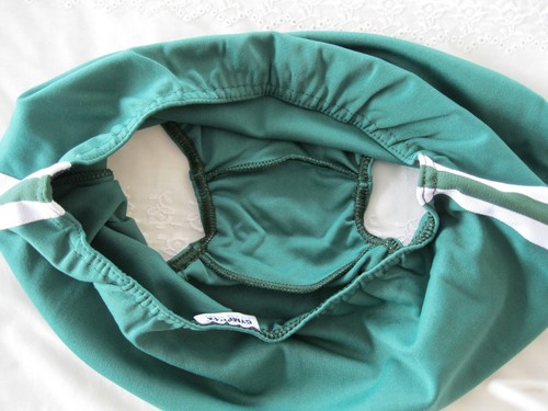 Ladies Gymphlex 100% Nylon Bottle Green Gym Knickers Sz XL (W30-36In) 27/02 - Picture 4 of 8