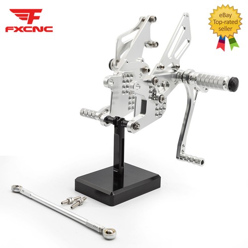 Juego de estriberas traseras GP para Kawasaki Ninja ZX10R ZX1000 2006 2007 2008 2009 2010 - Imagen 3 de 11