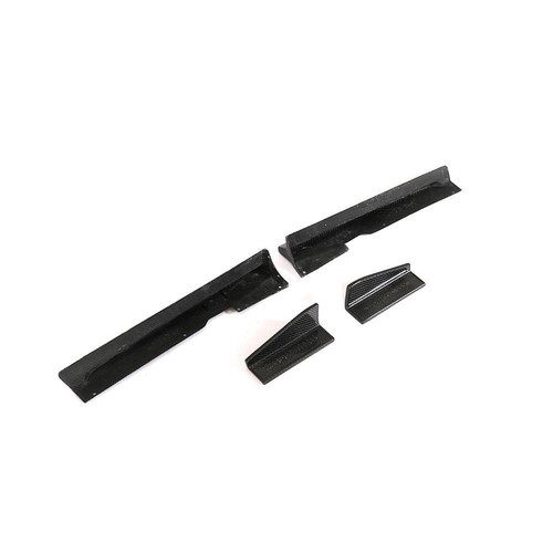 Para Audi TTRS TTS TT S-Line 15-18 Faldones Laterales de Carbono REAL Extensión Labio Divisor - Imagen 14 de 15