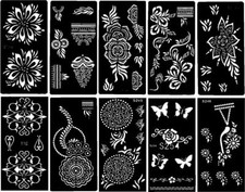 Girl Tattoo Stencil Henna Multi Design Tatto for Girls  Women