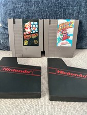 Super Mario Bros 1 and Super Mario Bros 2 Nes Games Lot - Tested and Working!