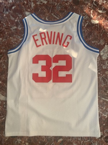 Julius Erving New York Nets ABA Champion-Europe Hardwood classics jersey - Picture 3 of 8