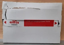 Elfa Drawer Frame 60 23-7/8" x 16-7/8" Platinum 266080