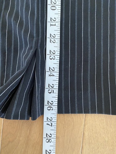 Heart Soul Brand Black Striped Strapless Dress Size 11 Juniors - Picture 8 of 9