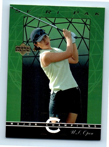 Tarjeta de golf Upper Deck Major Champions #MC-29 2003 Se Ri Pak novato radiocontrol - Imagen 1 de 2