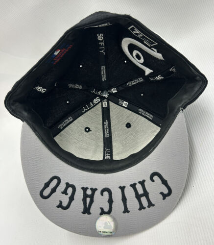 Chicago White Sox MLB Baseball New Era 5950 passende Mütze Kappe 7 3/4 EUC - Bild 5 von 6