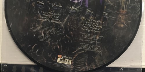 Suffocation – Pierced From Within LP Picture Disc 2022 Listenable - POSH680 *FR - Picture 5 of 5