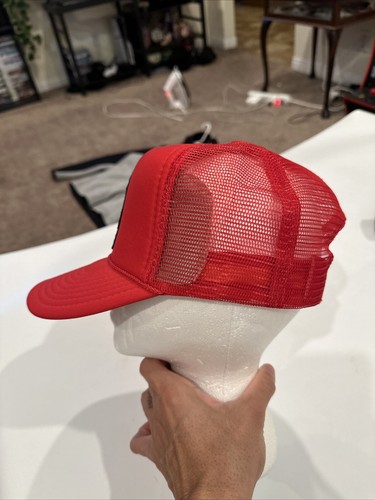 Astronaut American Flag Snapback Cap Nissin Hat MINT New Rare Y2K Retro Spaceman - Bild 7 von 13