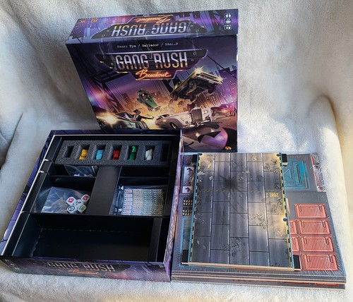 Gang Rush Breakout Board Game Strategy Mafia Car Racing Themed Teens Group Dice - Picture 6 of 12