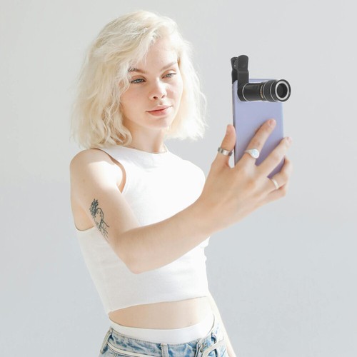 20X Teleobjektiv Telefon Objektiv Monokulare Telefon Objektiv - Zdjęcie 7 z 12