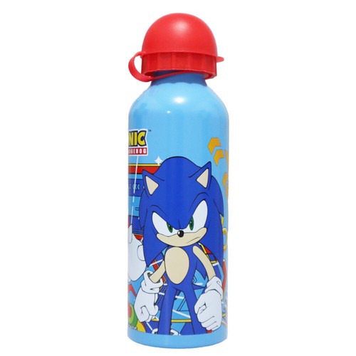 Sonic The Hedgedog Tails bottiglia d'acqua alluminio bottiglia da bere bottiglia 500 ml - Foto 6 di 19