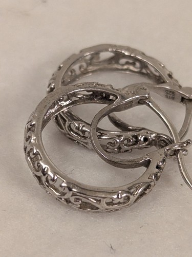 Pendientes de plata 925 STS - Imagen 5 de 8