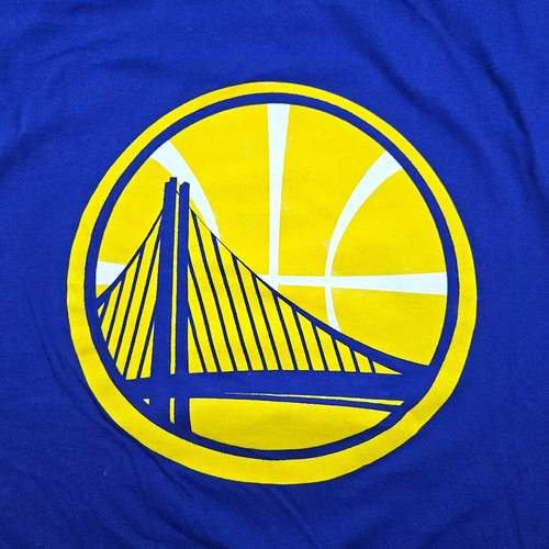 Golden State Warriors Shirt Men's Medium Blue #1 Dad Fathers Day Basketball NBA - Picture 4 of 10