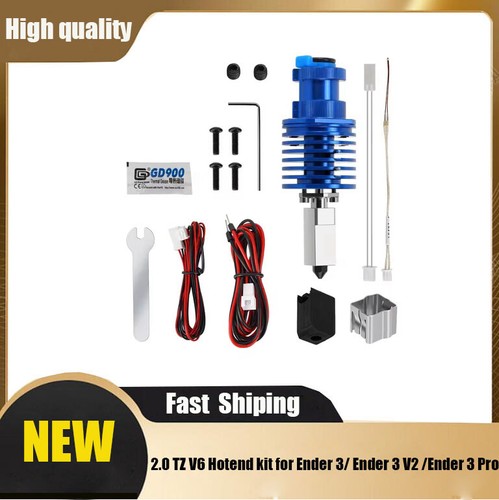 TZ-V6-2.0 Hotend Kit für Ender 3/Ender 3 V2/Ender 3 Pro Voron 2.4/CR10 3D Print - Bild 2 von 16