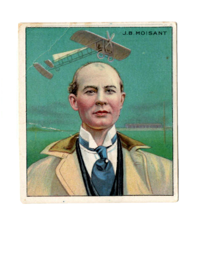 1910 Mecca Cigarettes Champion Athlete Tobacco ~ John B. Moisant Aviation T-218