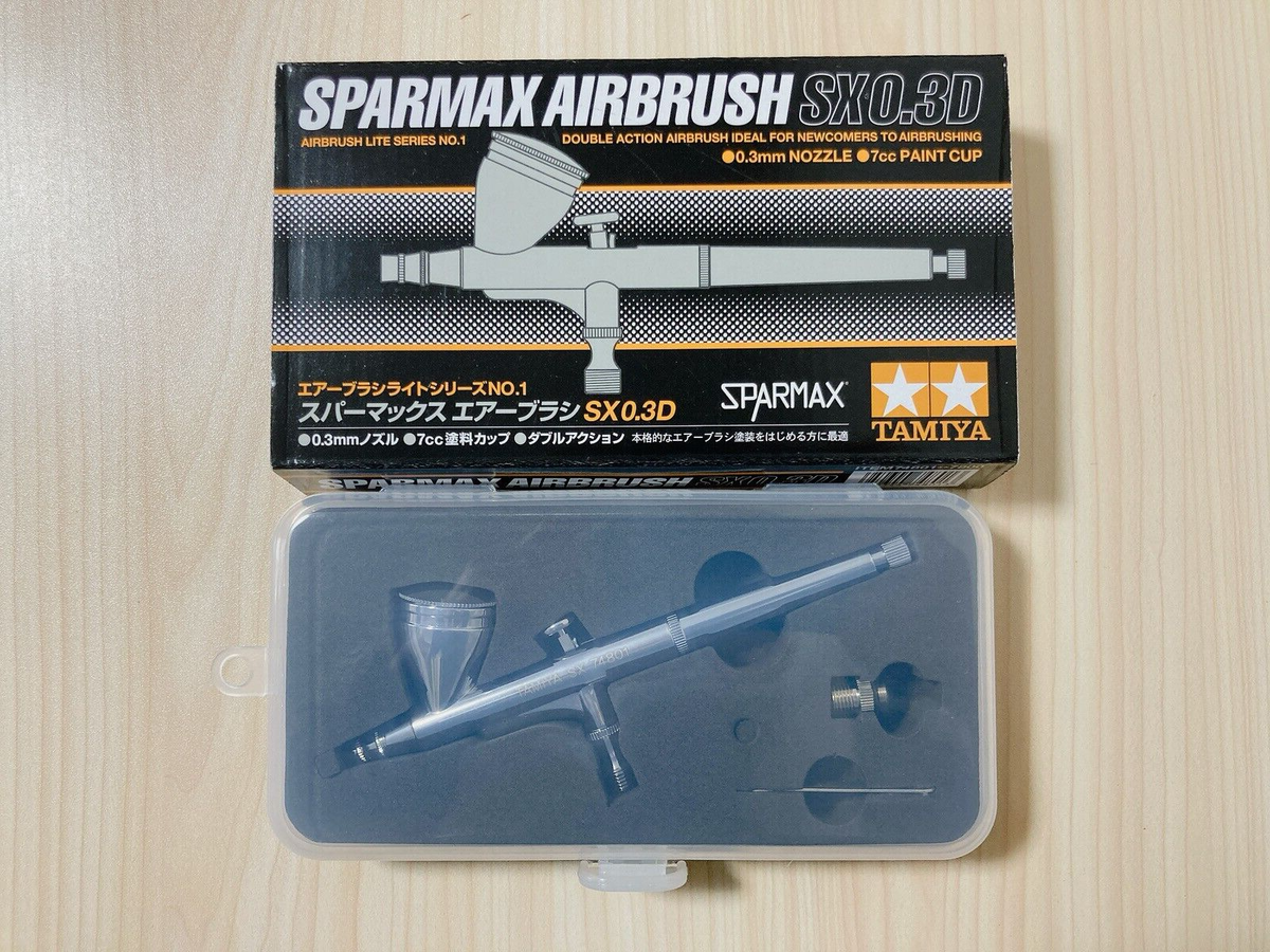 Tamiya Airbrush SX 74801 Sparmax 0.3D (0.3mm nozzle) 74801 | eBay