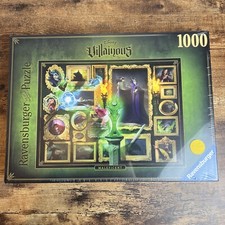 RAVENSBURGER Disney Villainous Maleficent 1000 Pc Jigsaw Puzzle New Sealed READ
