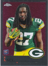 2013 Topps Chrome EDDIE LACY 1969 design rookie card #4 Green Bay Packers