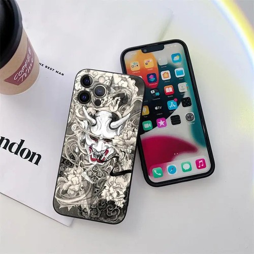 Samurai Ghost Phone Case For iPhone 16 15 14 13 12 11 Pro Max Mini Plus XR XS - Picture 2 of 15
