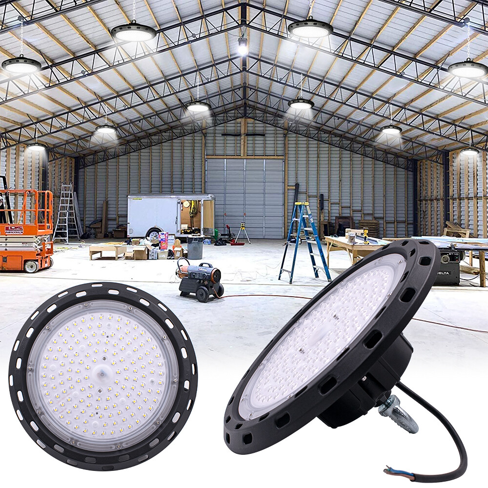 LED High Bay Light 150 200 300W Low Bay Warehouse Industrial Lighting USA LED High Bay Light 150 200 300W Low Bay Warehouse Industrial Lighting USA