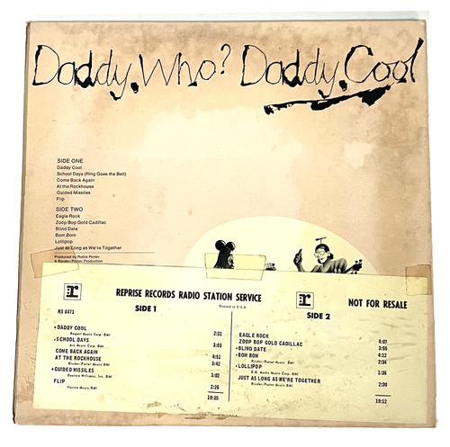 Daddy Who ~Daddy Cool ~ Orig. Promo LP/Vinyl Gatefold 1971 Reprise Records NM~12 - Picture 2 of 5