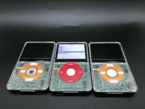 New Apple iPod Video 5th Gen 512GB U2 CLEAR Upgraded SD Card SSD 2000mAh Battery - Picture 2 of 4