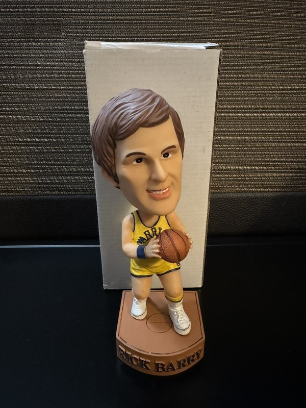 Rick Barry Bobblehead GS Golden State Warriors Stadium Giveaway RARE NIB NBA SGA