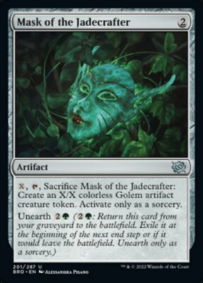 Magic the Gathering (mtg): BRO: Mask of the Jadecrafter  (x 4)