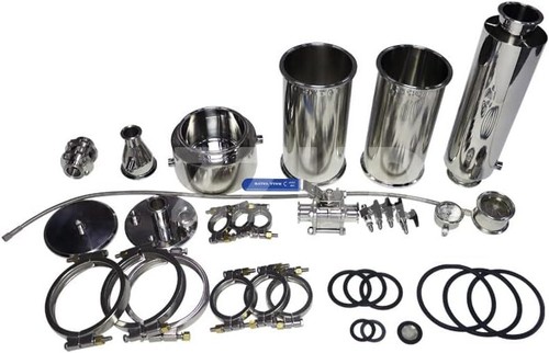 450g Jacketed Closed Loop Extractor Essential Extract Vacuum Chamber from Plant - Picture 2 of 8