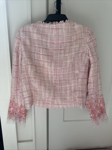 Teri Jon Women’s Tweed 2 Pc Suit Size 12 - Picture 6 of 9