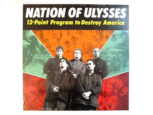 NATION OF ULYSSES 13-POINT PROGRAM TO DESTROY AMERICA LP REPRESS VINYL PUNK