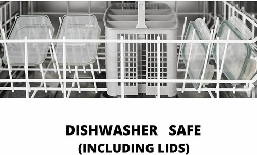 Glass Storage Containers with Airtight Lids, Microwave Safe, 30oz, Set of 16 - Picture 5 of 7