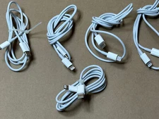5x Pack Lot Genuine OEM Apple USB-C to Lightning Cable - 1m