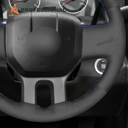 Funda de volante de gamuza sintética MEWANT Custom DIY para Dodge RAM 2009-2010 - Imagen 4 de 10