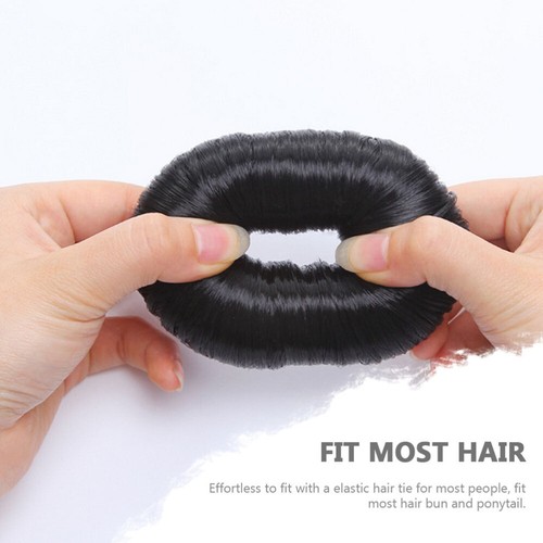 3 Pcs Hair Ring Tray Twist Bun Band Fake Scrunchies Women's Miss - Picture 8 of 12