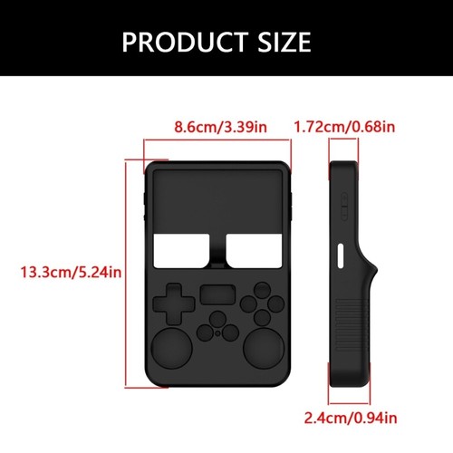 Gamepad Housing Silicone Protector Cover for R36S Scratchproof Shell Skin Case - Zdjęcie 8 z 11