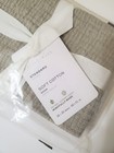 Pottery Barn Standard Pillow Sham Soft Cotton Natural Grey 26”x20” Textured