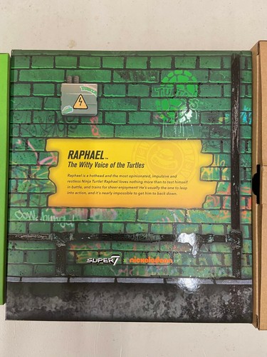 Super7 TMNT Teenage Mutant Ninja Turtles Ultimates Raphael 7" Figur Wave 1 - Bild 4 von 9