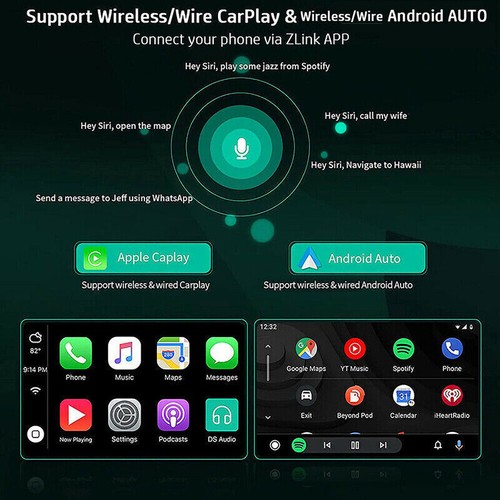 For Cadillac Escalade 2007-2014 Android 12 Carplay Car Stereo Radio GPS Navi BT - Foto 4 di 22