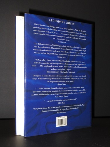 More Legendary Voices *SIGNED* NIGEL DOUGLAS 1994 1st Edition Opera Singers - Bild 2 von 10