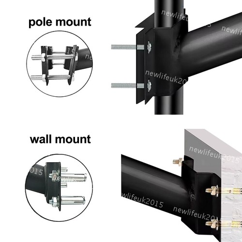 Solar Power LED Street Light Remote Control w/ Pole 6000K DIM Outdoor Security - Picture 14 of 16