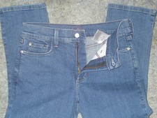 Woman's NYDJ Not Your Daughters Jeans Crop Lift Tuck sz 6