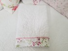 HTF SIMPLY SHABBY CHIC CHERRY BLOSSOM STANDARD SIZE FLORAL RUFFLED PILLOW SHAM