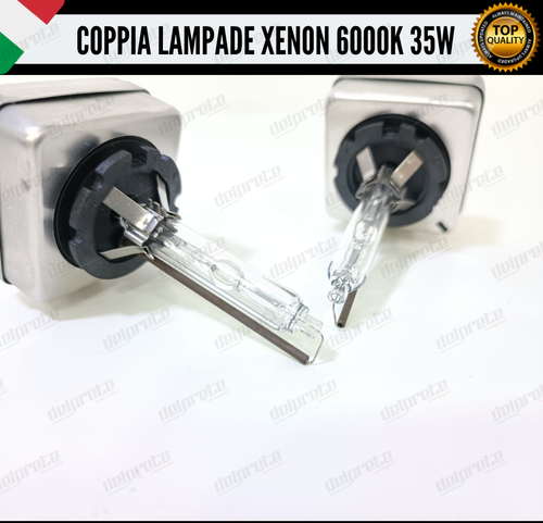 COPPIA LAMPADE XENON D1S 35W LUCE 6000K BIANCO GHIACCIOPER MINI CLUBVAN R55 - Imagen 5 de 10